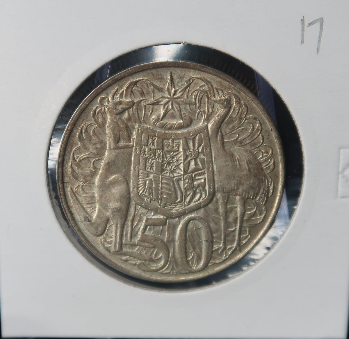 1966 Australian Fifty Cents (50c) Round