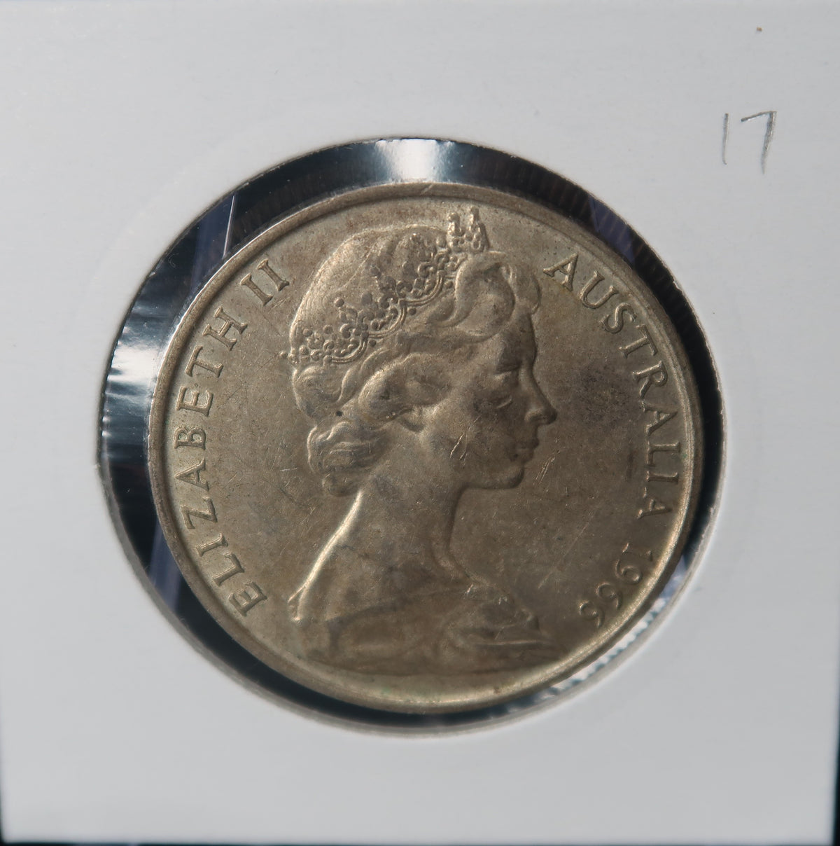 1966 Australian Fifty Cents (50c) Round