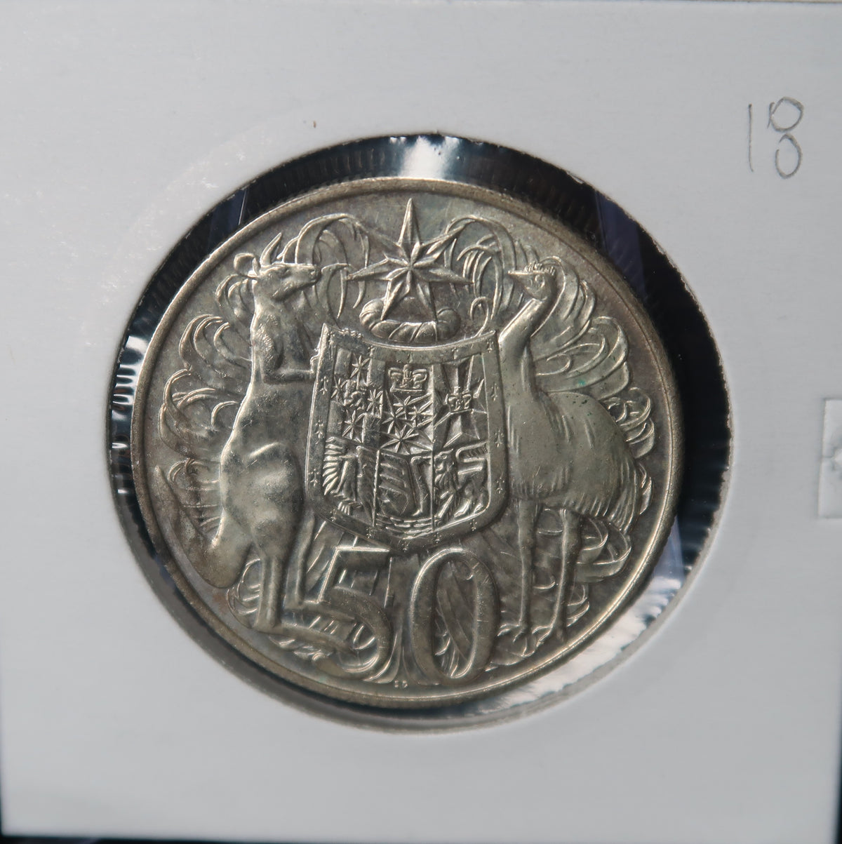 1966 Australian Fifty Cents (50c) Round