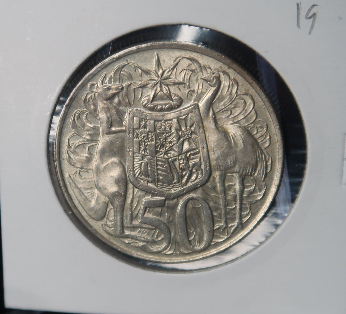 1966 Australian Fifty Cents (50c) Round