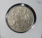 1966 Australian Fifty Cents (50c) Round