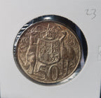 1966 Australian Fifty Cents (50c) Round