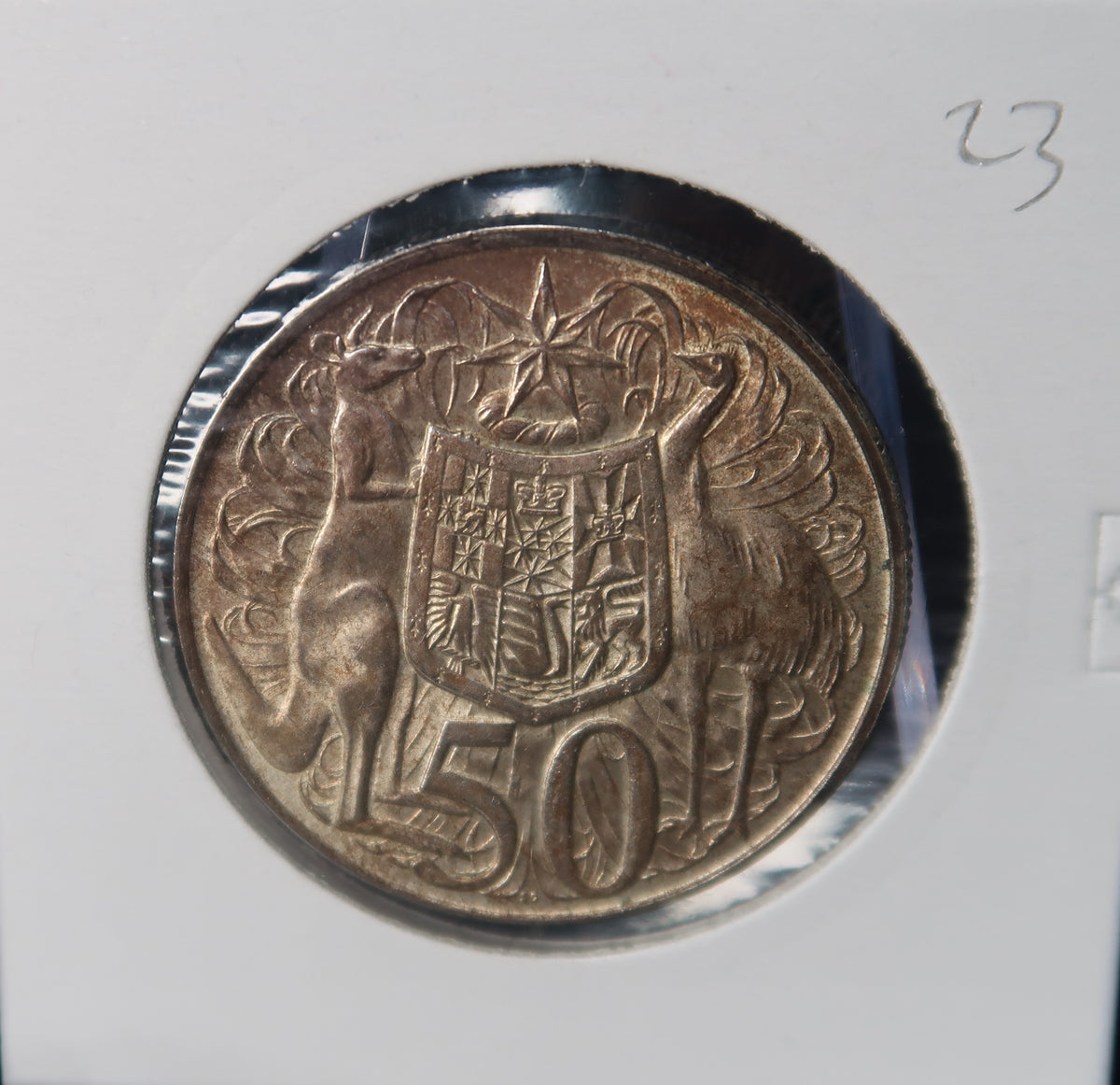 1966 Australian Fifty Cents (50c) Round