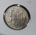 1966 Australian Fifty Cents (50c) Round