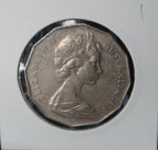 1970 Australian Fifty Cents (50c) Captain James Cook