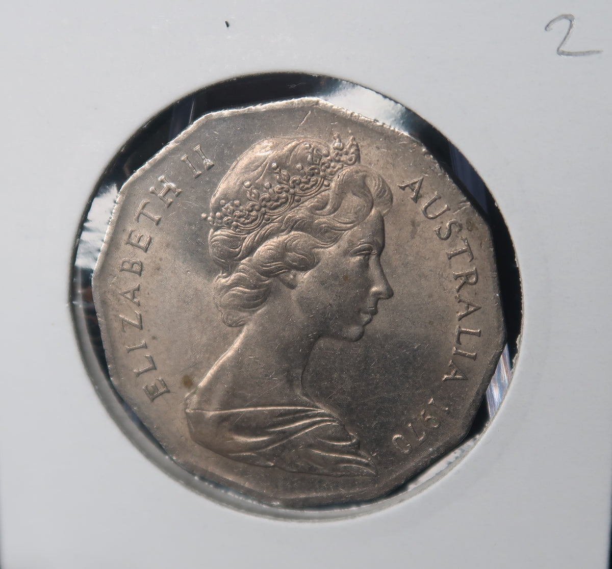 1970 Australian Fifty Cents (50c) Captain James Cook
