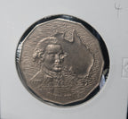 1970 Australian Fifty Cents (50c) Captain James Cook