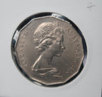 1970 Australian Fifty Cents (50c) Captain James Cook
