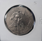 1970 Australian Fifty Cents (50c) Captain James Cook
