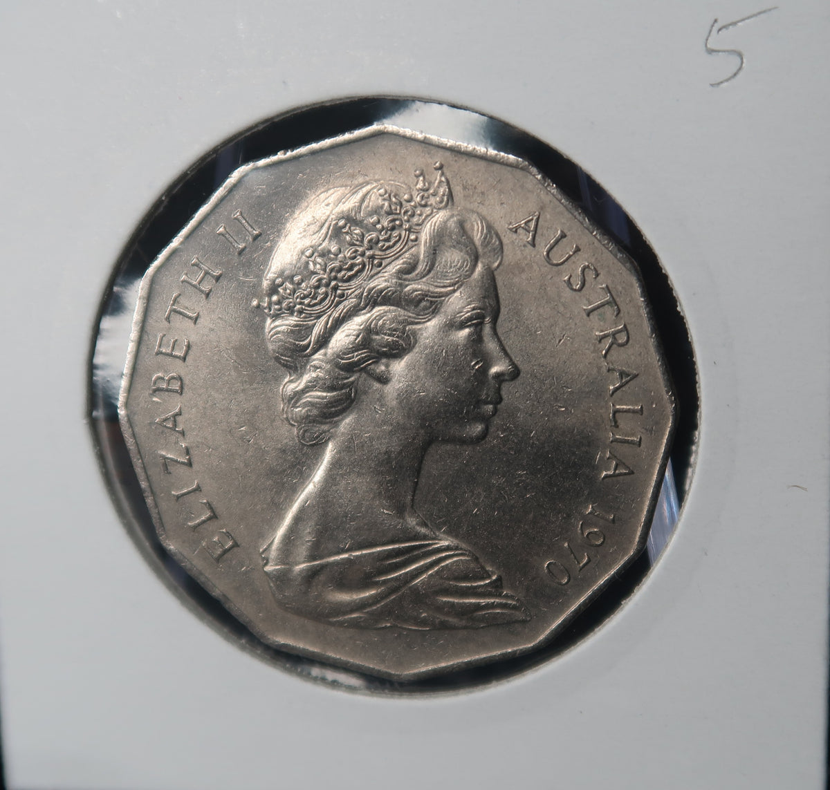 1970 Australian Fifty Cents (50c) Captain James Cook