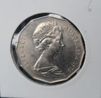1970 Australian Fifty Cents (50c) Captain James Cook