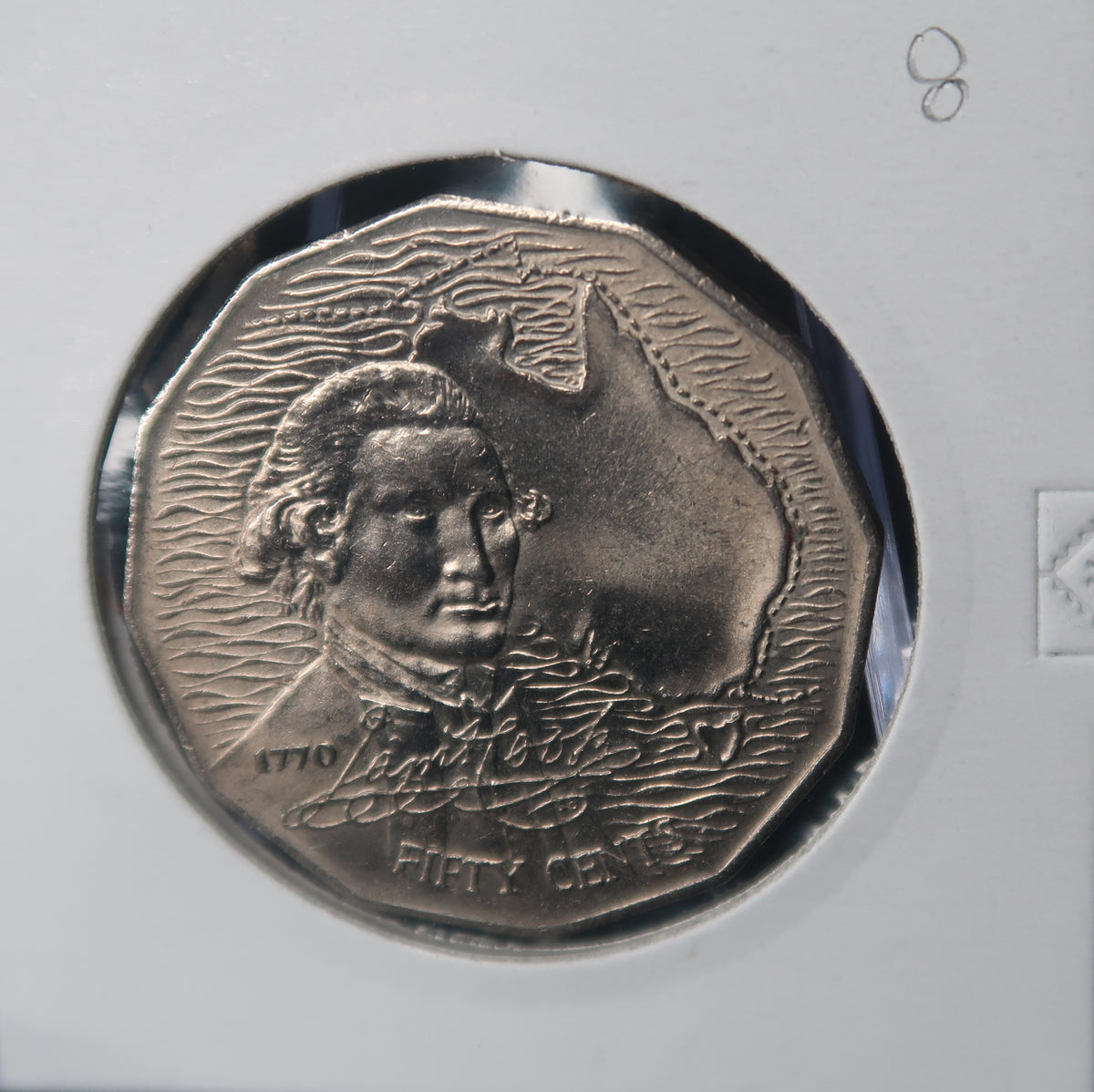 1970 Australian Fifty Cents (50c) Captain James Cook