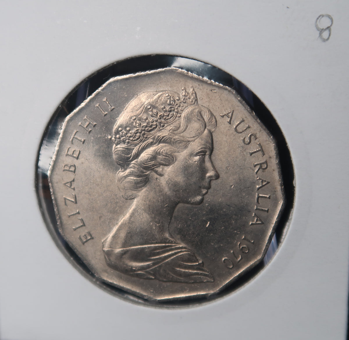 1970 Australian Fifty Cents (50c) Captain James Cook