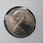 1970 Australian Fifty Cents (50c) Captain James Cook