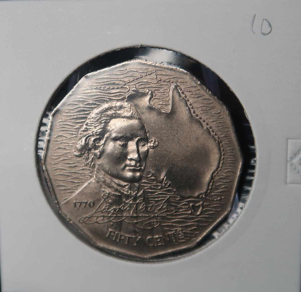 1970 Australian Fifty Cents (50c) Captain James Cook