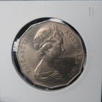1970 Australian Fifty Cents (50c) Captain James Cook