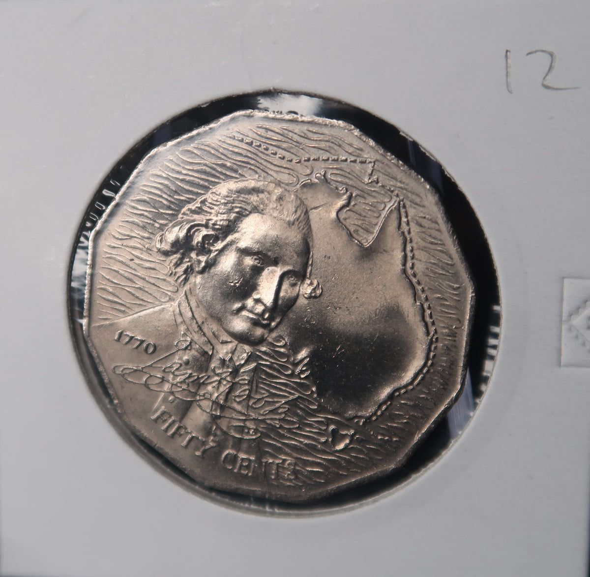 1970 Australian Fifty Cents (50c) Captain James Cook