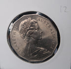 1970 Australian Fifty Cents (50c) Captain James Cook