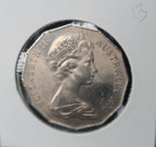 1970 Australian Fifty Cents (50c) Captain James Cook