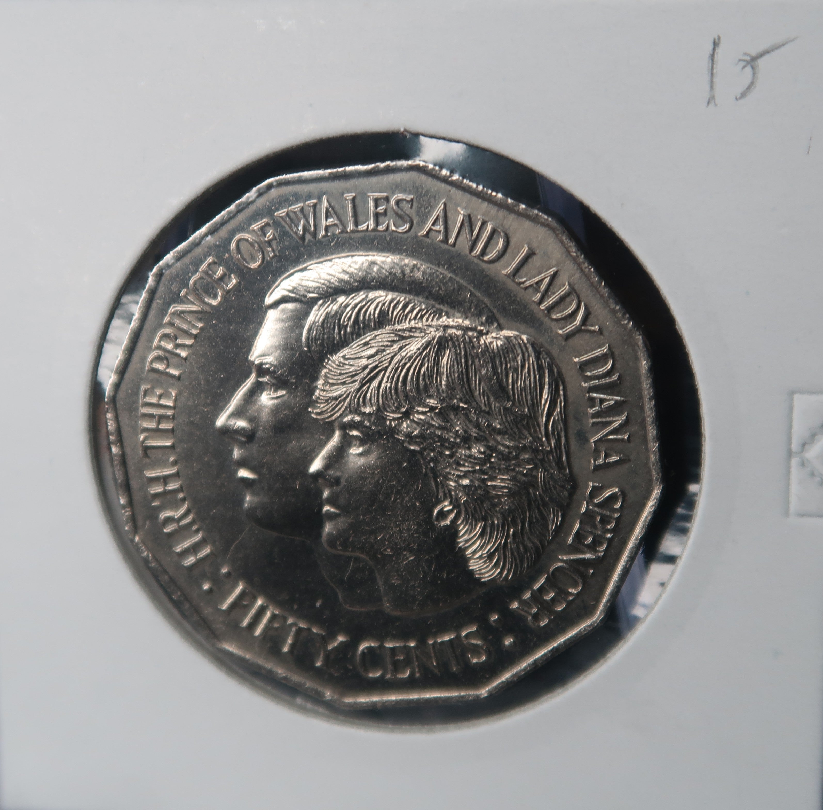 1981 Australian Fifty Cents (50c) Royal Wedding