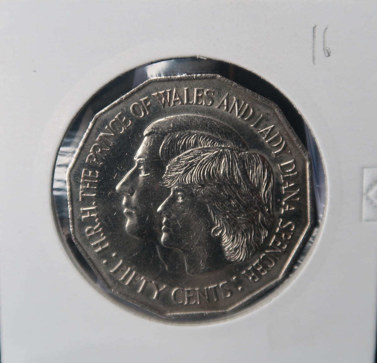 1981 Australian Fifty Cents (50c) Royal Wedding