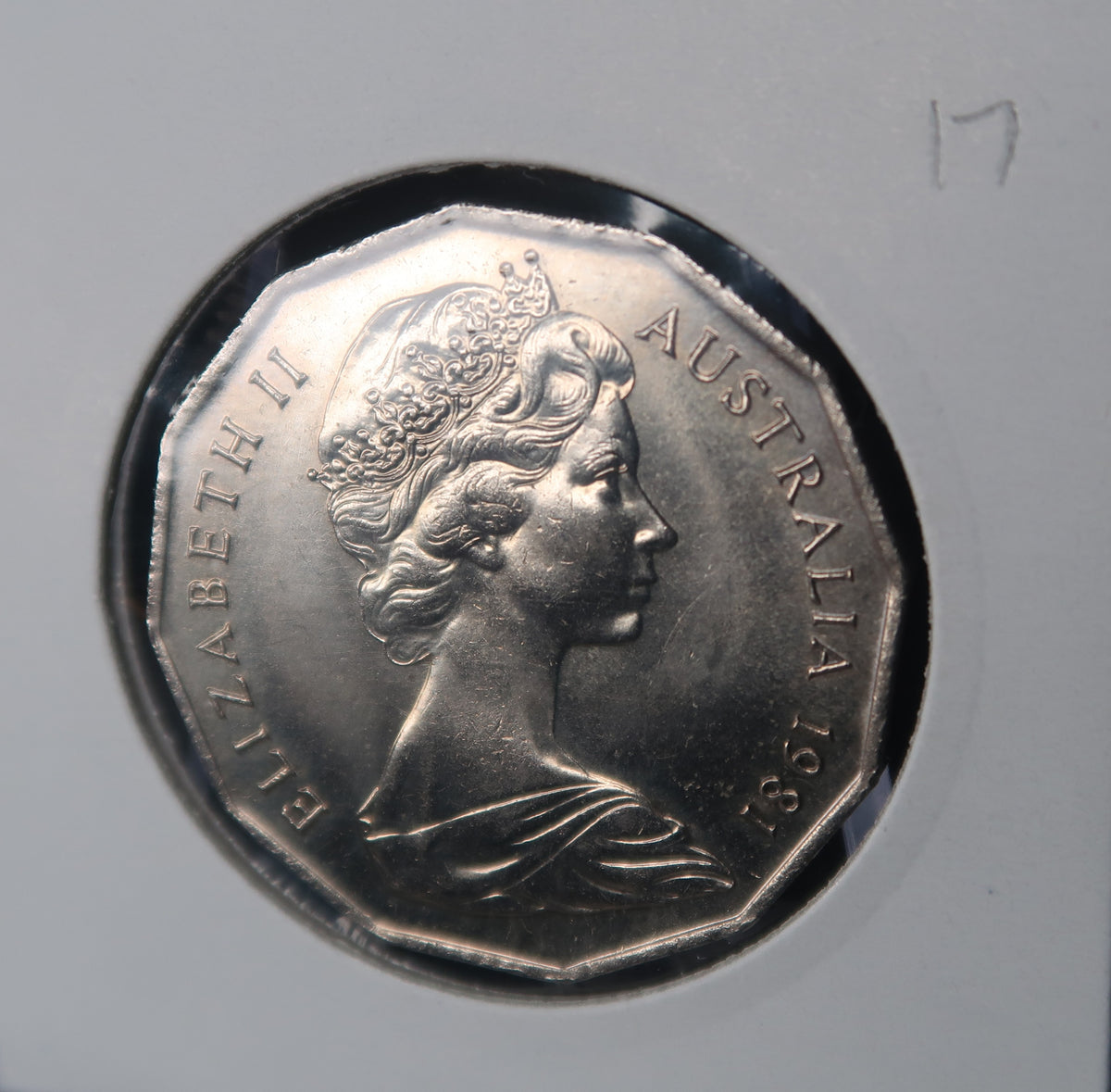 1981 Australian Fifty Cents (50c) Royal Wedding
