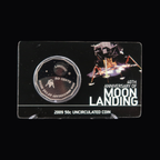 2009 Australian 50c - 40th Anniversary of The Moon Landing Uncirculated Coin