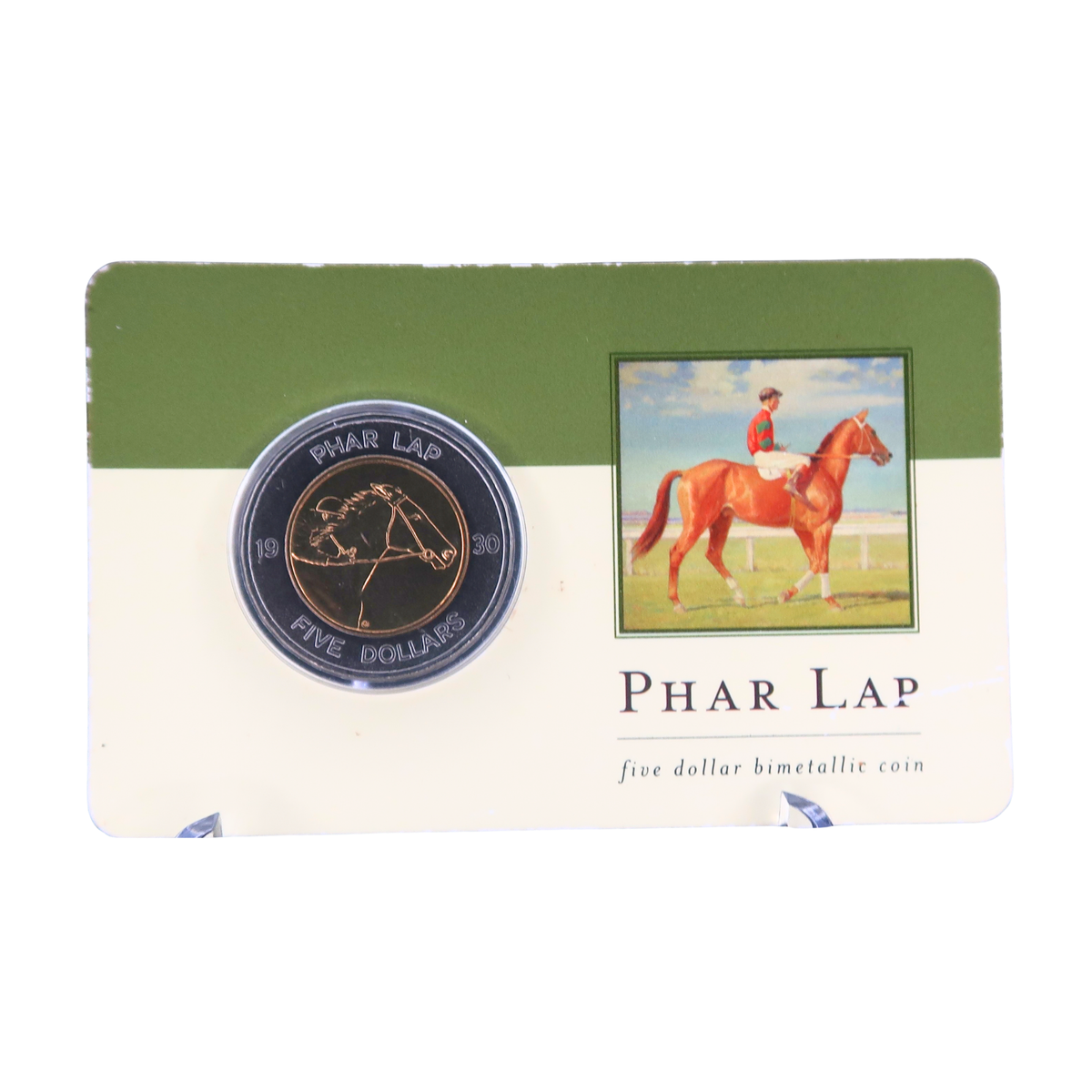 2000 Australian Five Dollar ($5) Coin - Phar Lap - Bi-Metal