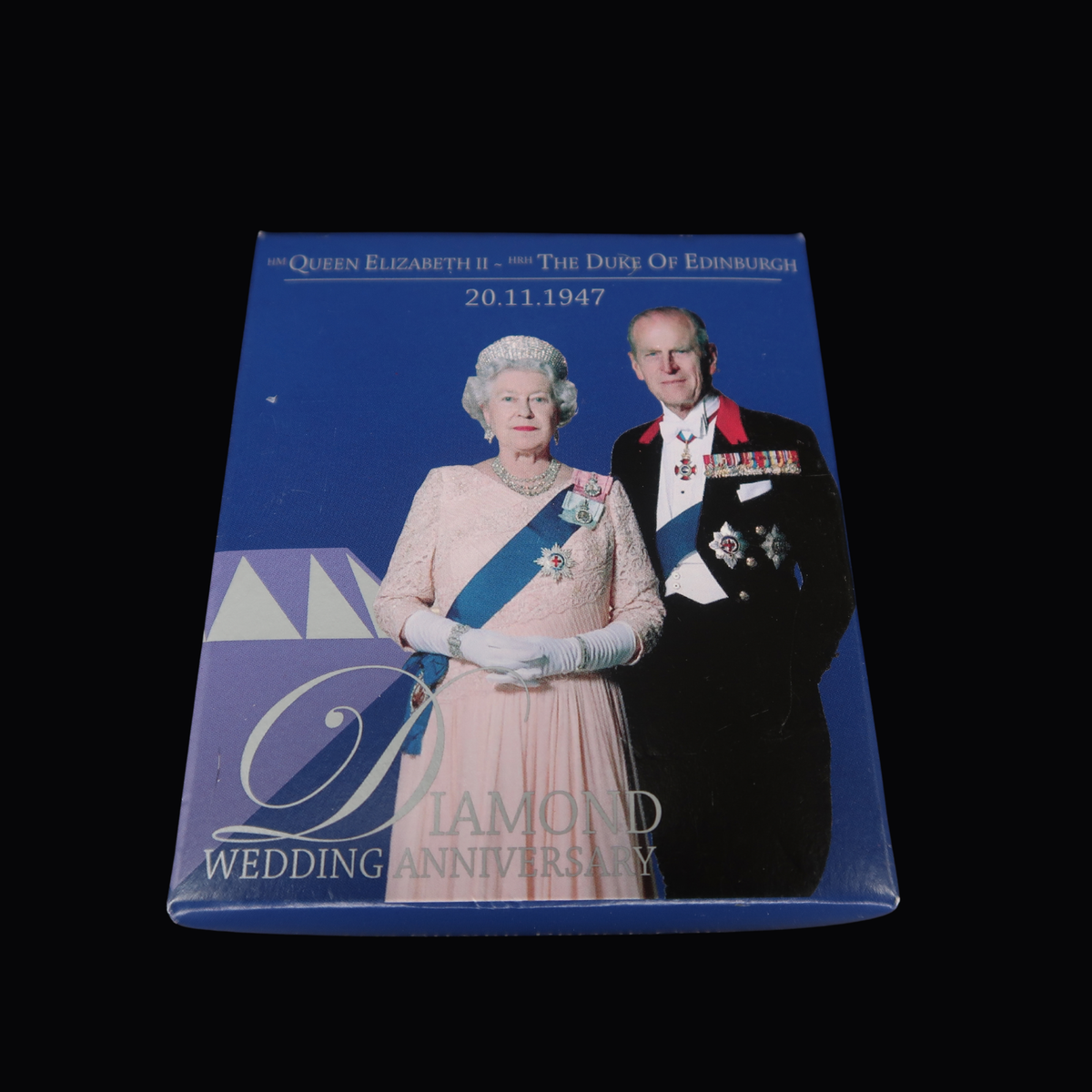 2007 Australian One Dollar ($1) Royal Diamond Wedding Anniversary Silver Ounce