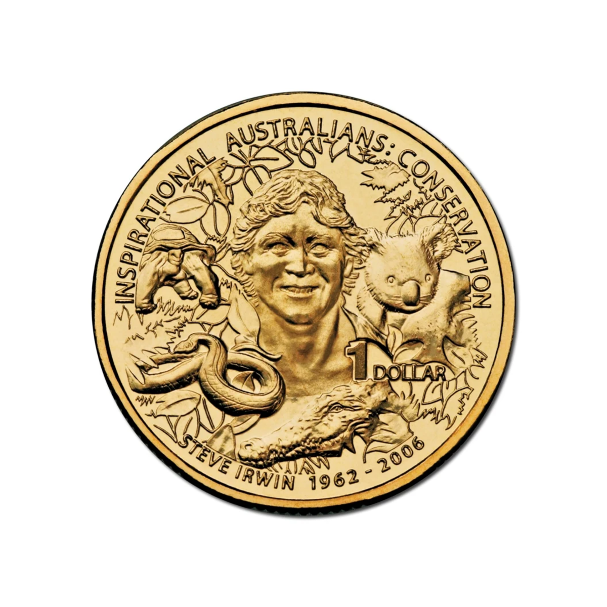 2009 Australian One Dollar ($1) Steve Irwin