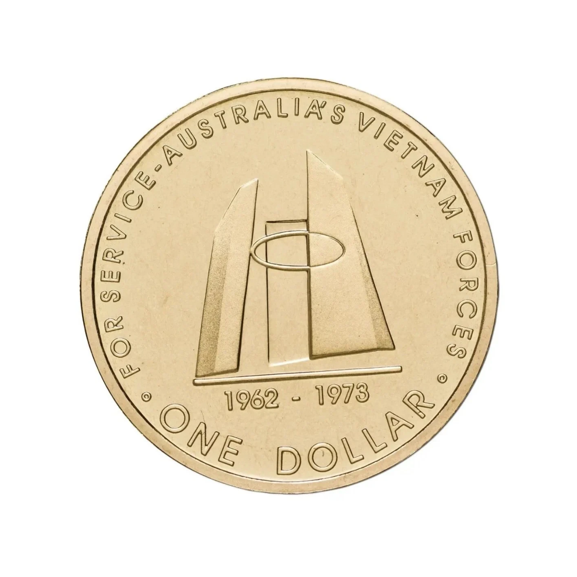 2003 Australian One Dollar ($1) 'For Service' Vietnam Forces