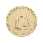 2003 Australian One Dollar ($1) 'For Service' Vietnam Forces