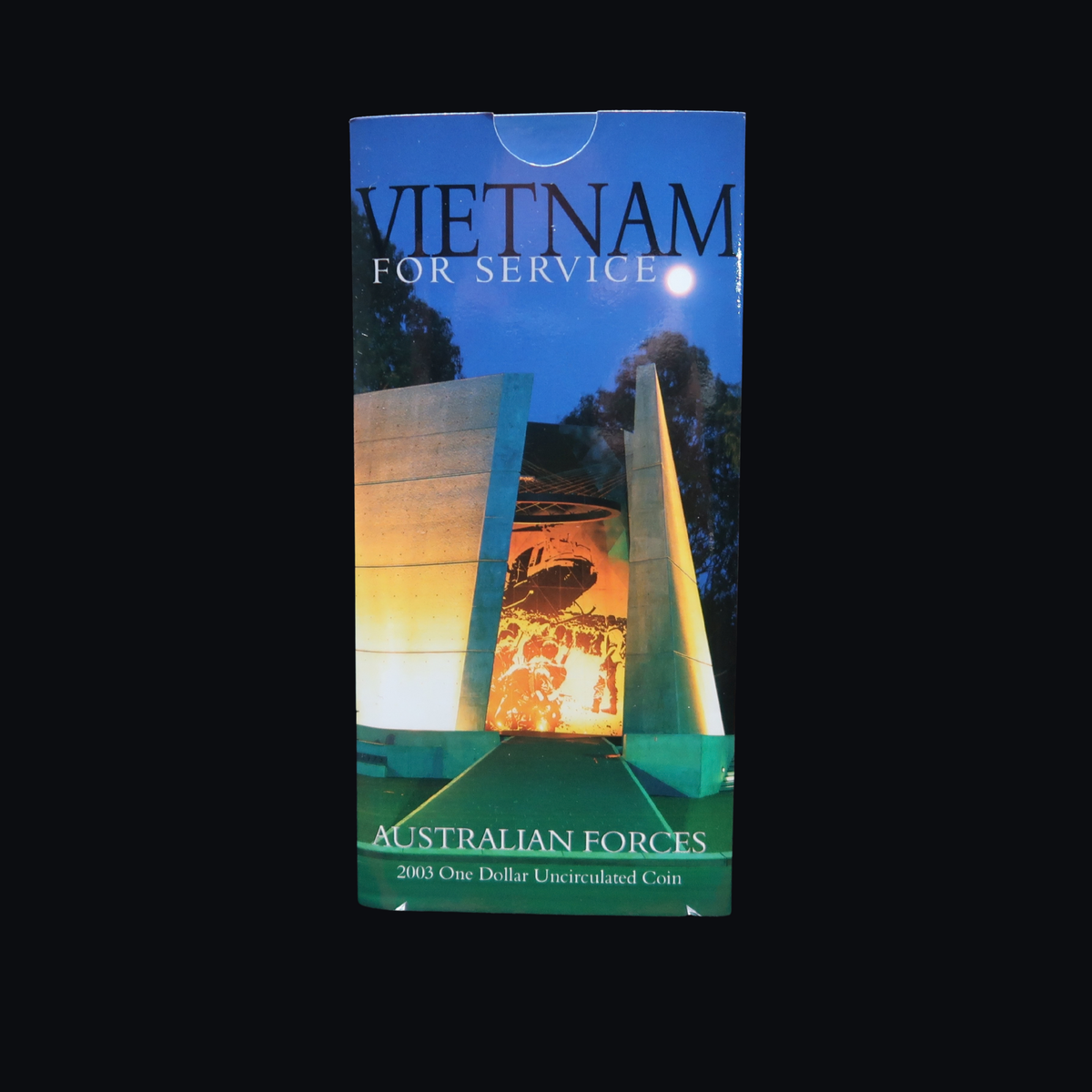 2003 Australian One Dollar ($1) 'For Service' Vietnam Forces