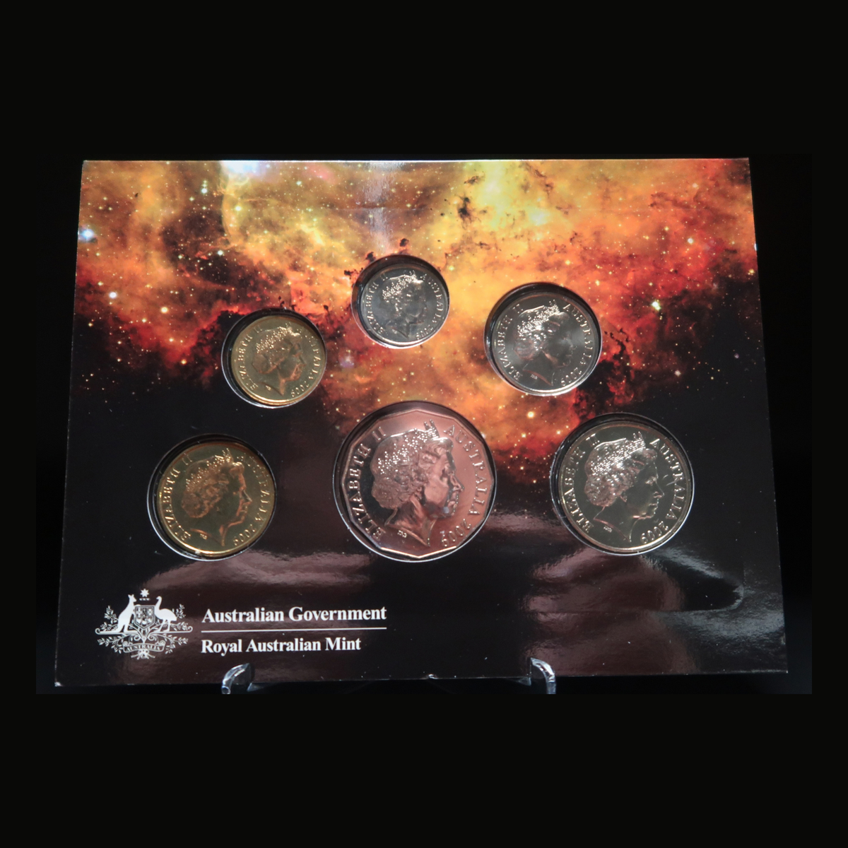 2009 Australian Five Dollar ($5) International Year of Astronomy - Meteorite Silver Proof