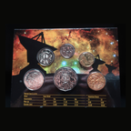 2009 Australian Five Dollar ($5) International Year of Astronomy - Meteorite Silver Proof